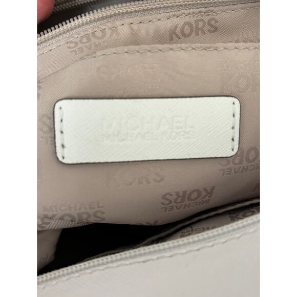 Michael Kors White Large Large Carryall Tote AS IS #62442 - Picture 16 of 16